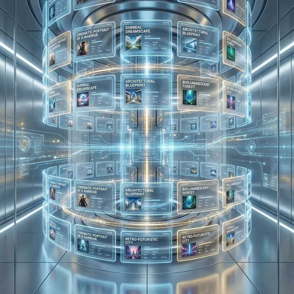 Z-Image Prompt Library One-Click Reuse Demo